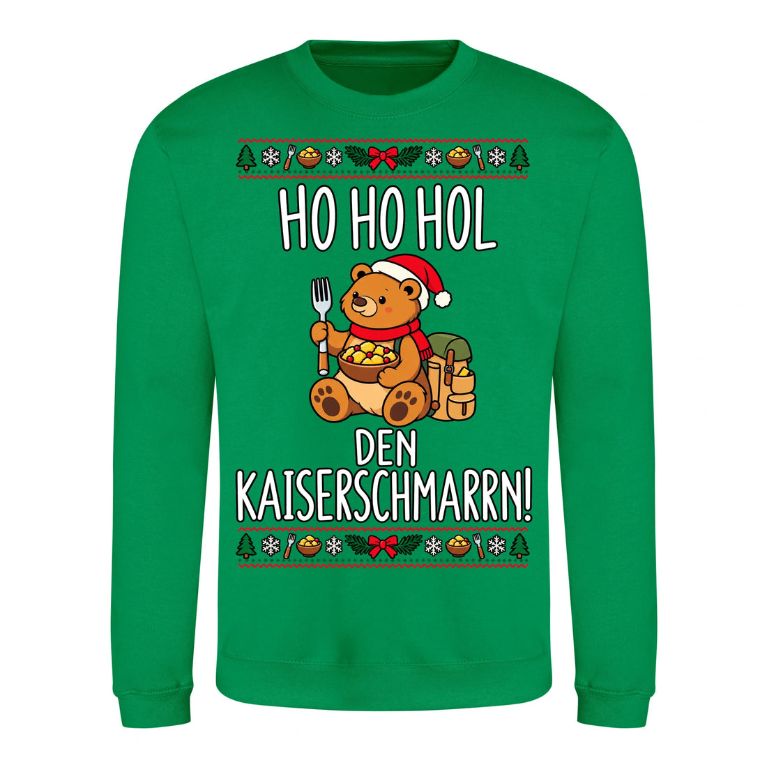 Kaiserbär Christmas – Sweater – Kaiserbär Ho Ho Hol in Grün