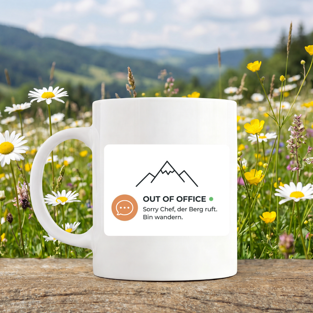 Out Of Office Tasse