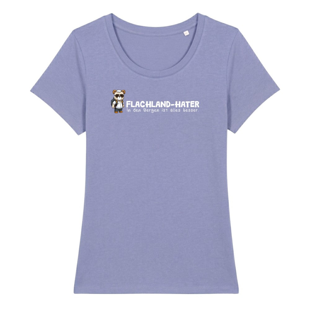 Flachland Hater Frauenshirt
