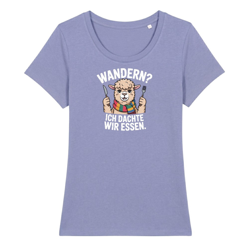 Ich dachte wir essen Frauenshirt