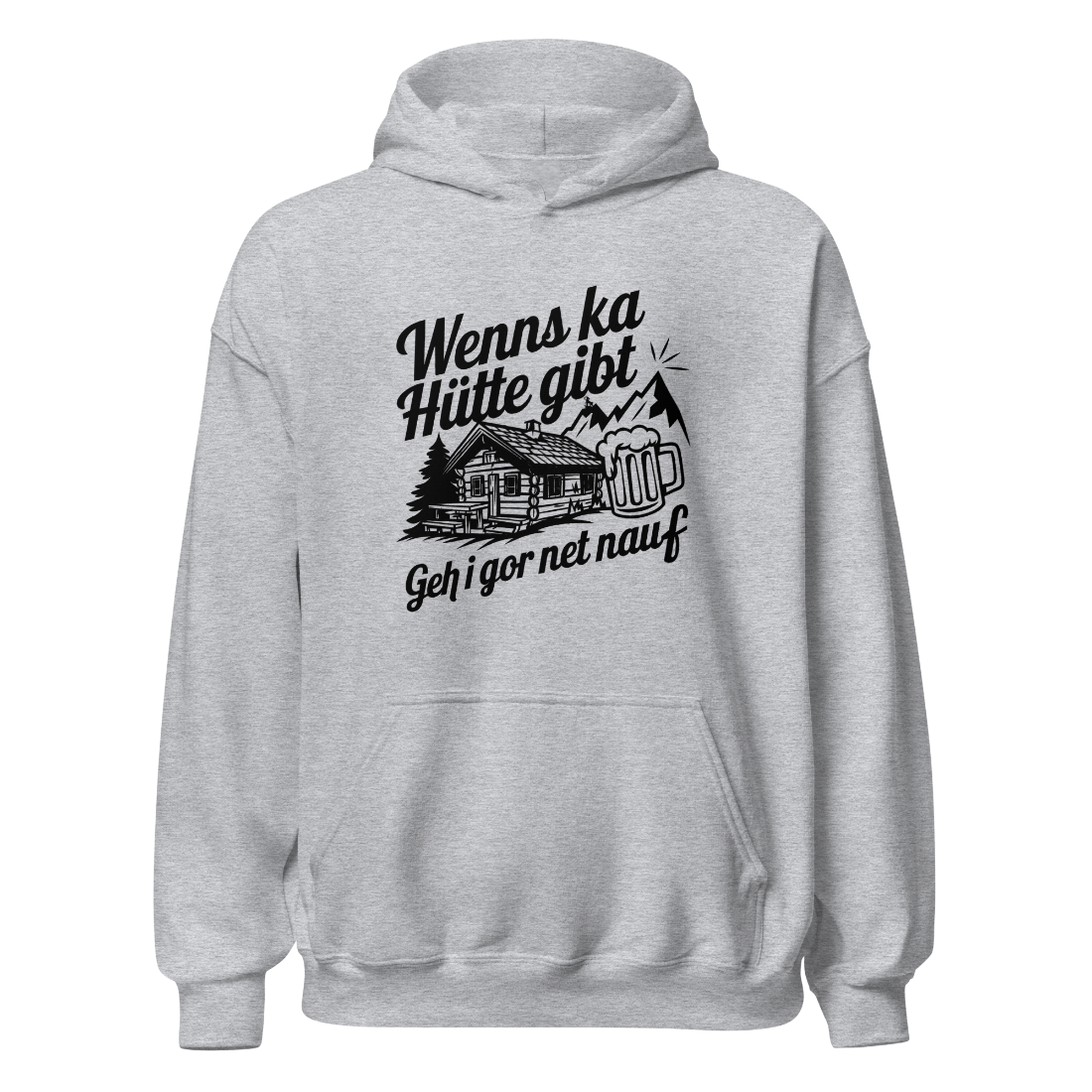 Ka Hütte Hoodie Unisex