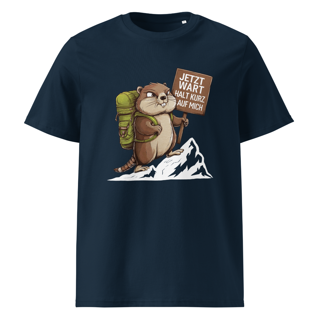 Warte Kurz Premium T-Shirt Unisex