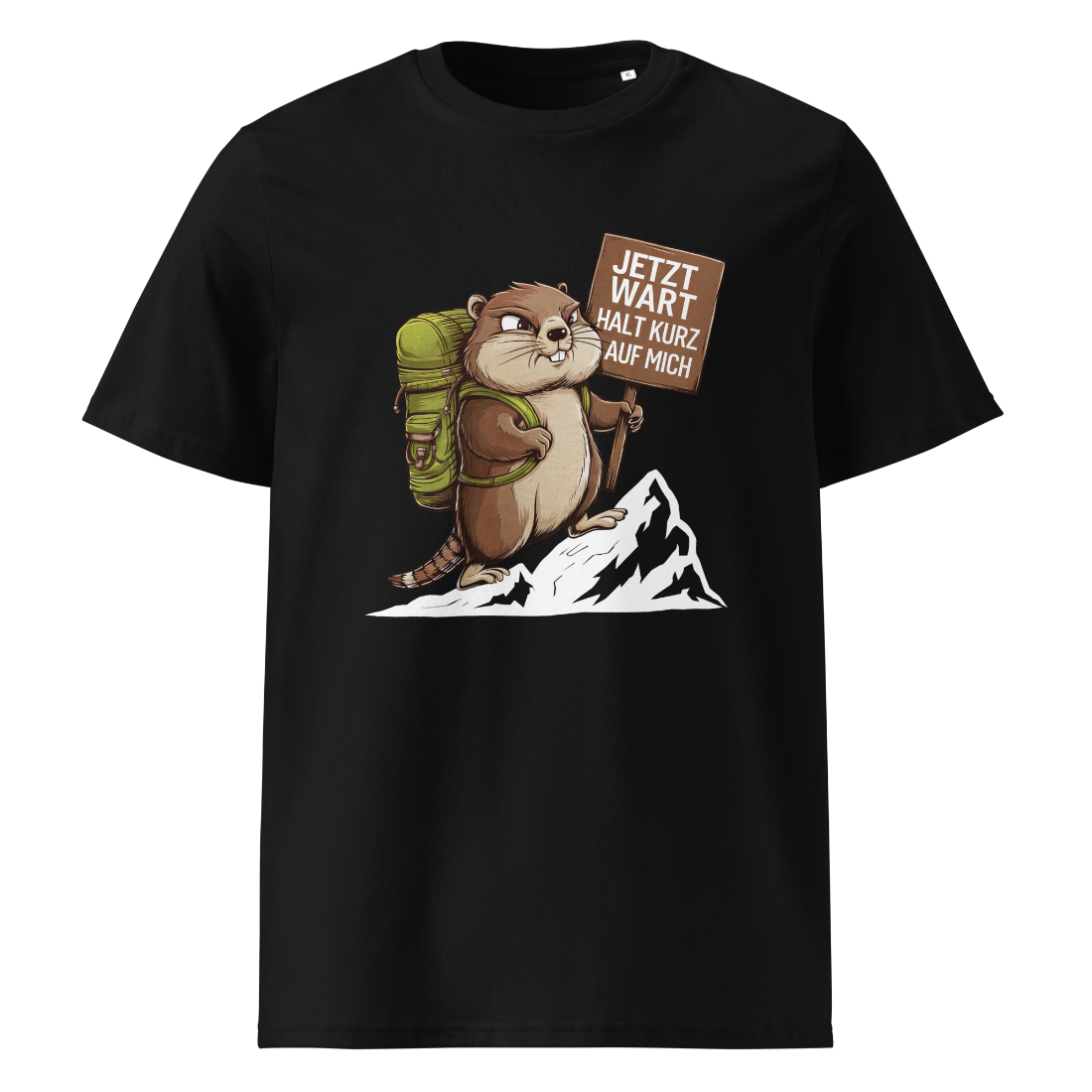 Warte Kurz Premium T-Shirt Unisex