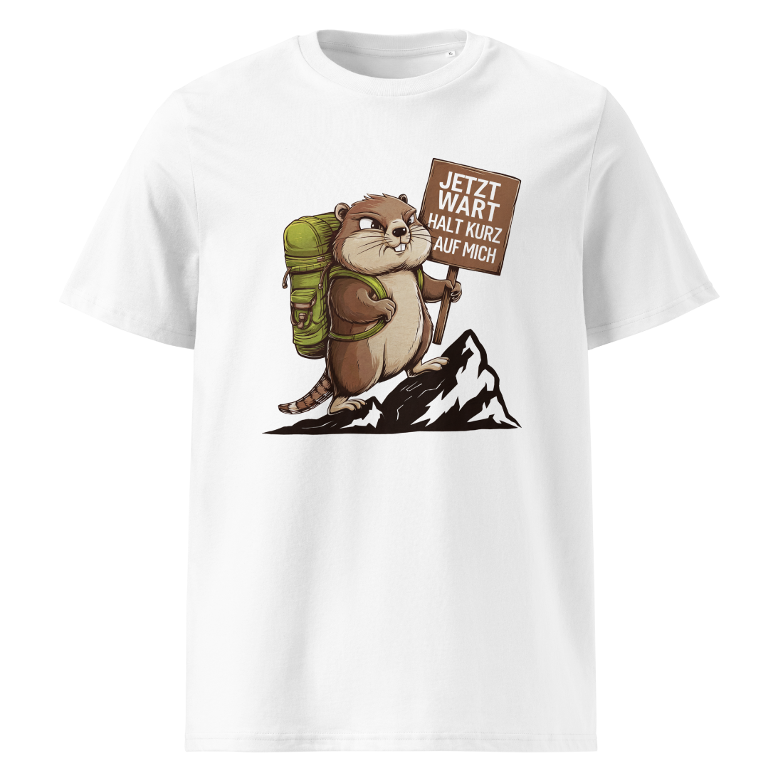 Warte Kurz Premium T-Shirt Unisex