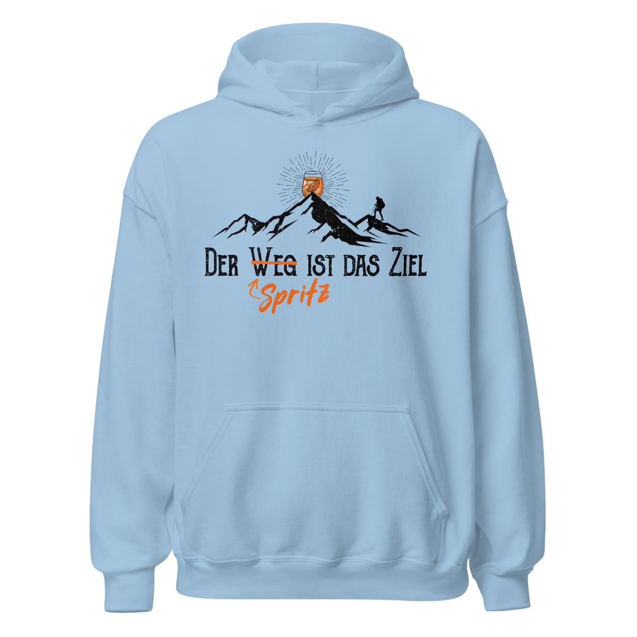 Spritz ist das Ziel Hoodie Unisex