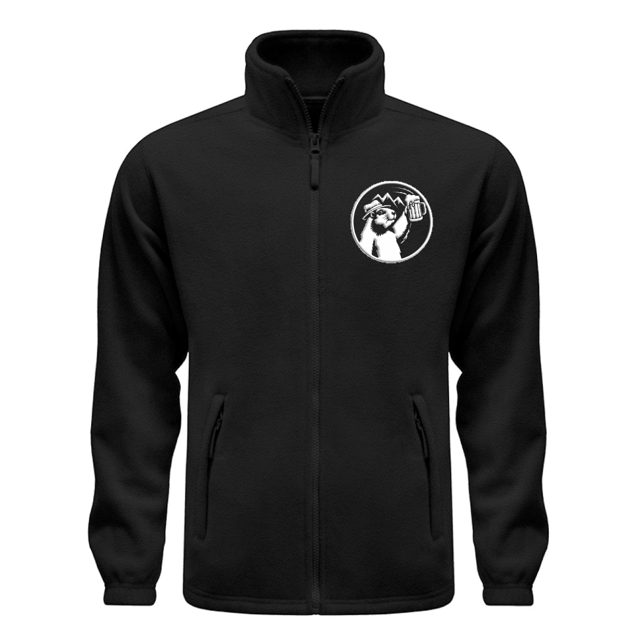 Beermot Fleece Jacke mit Stick