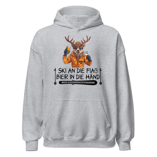 Apres Ski Gleichgewicht Hoodie Unisex