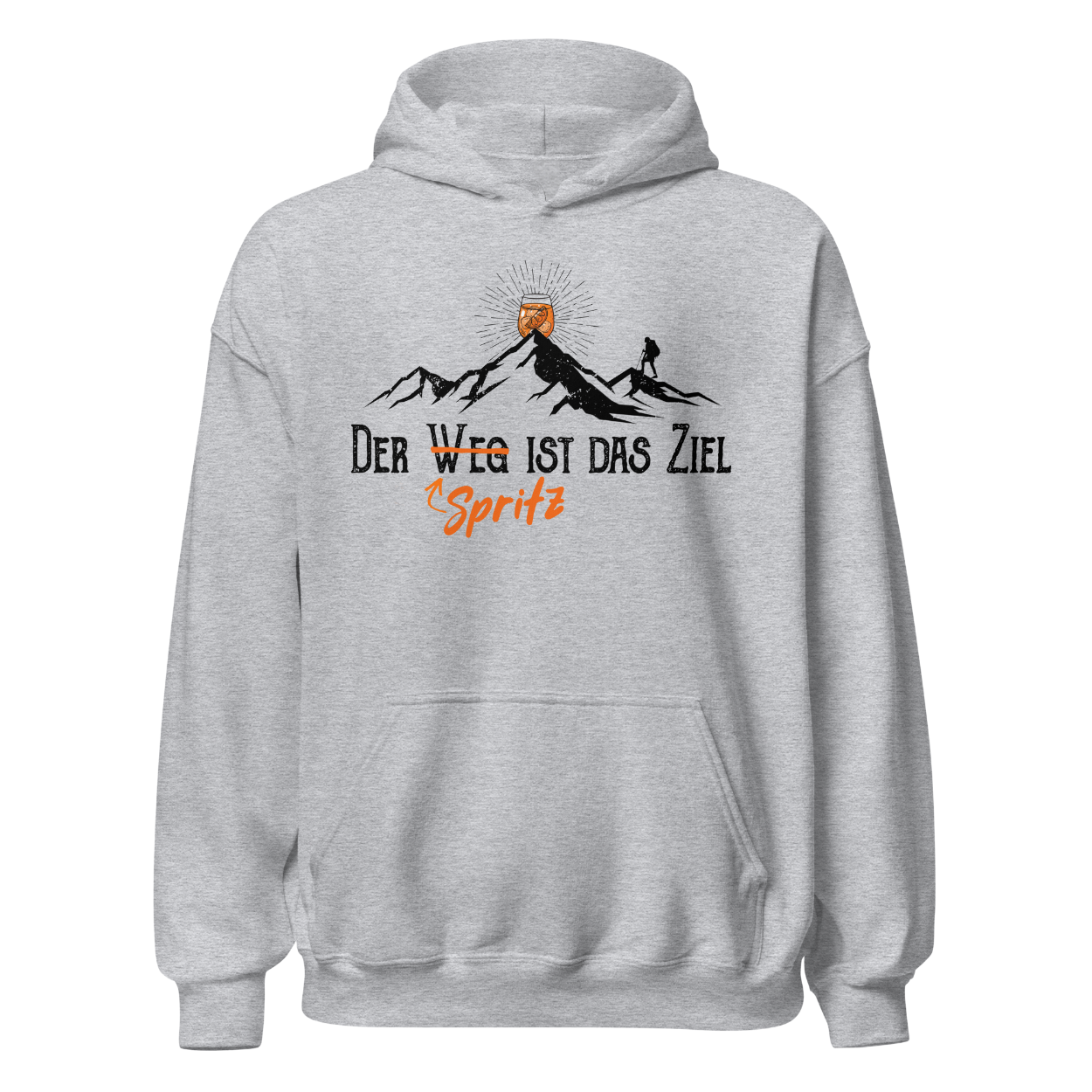 Spritz ist das Ziel Hoodie Unisex