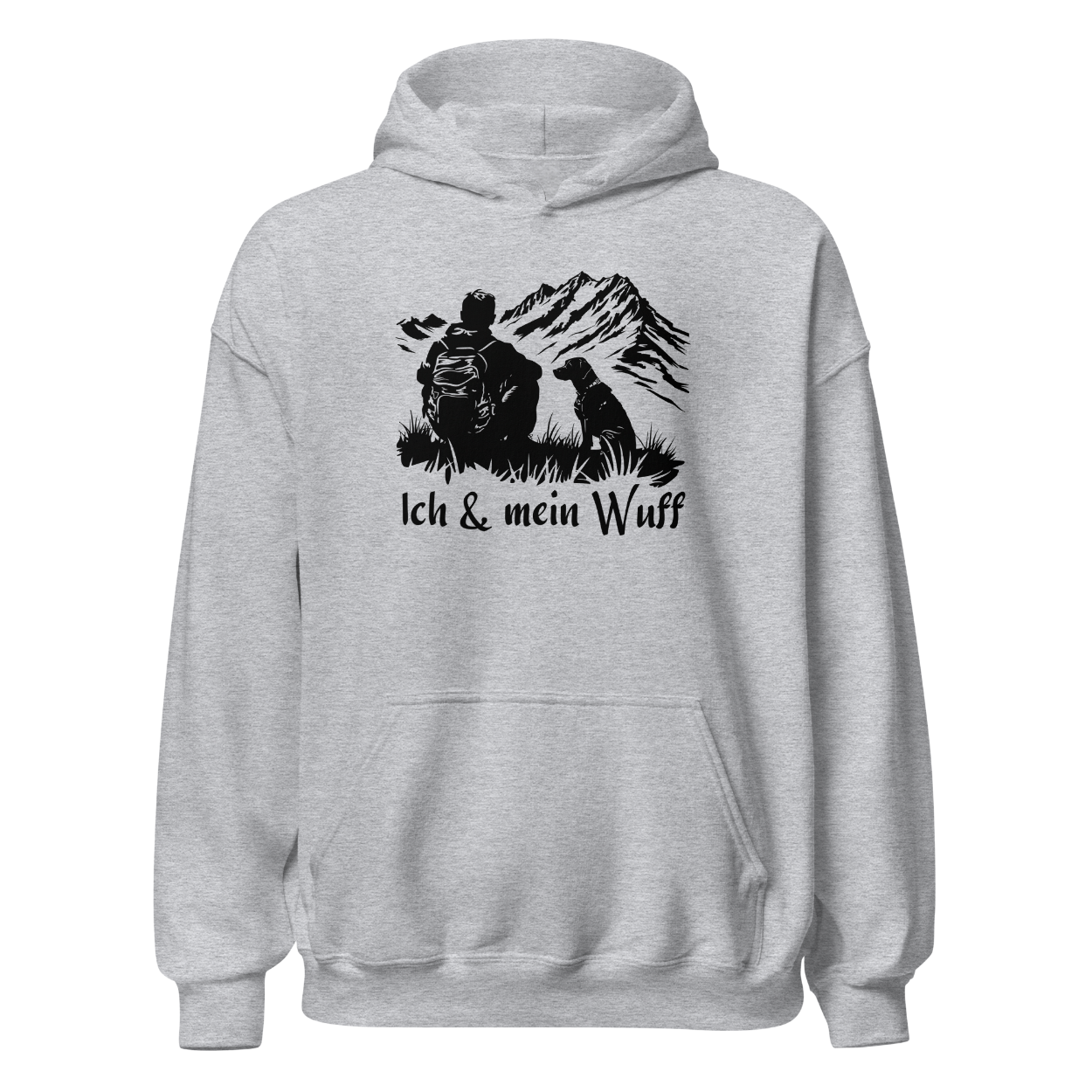 Ich & mein Wuff Hoodie Unisex