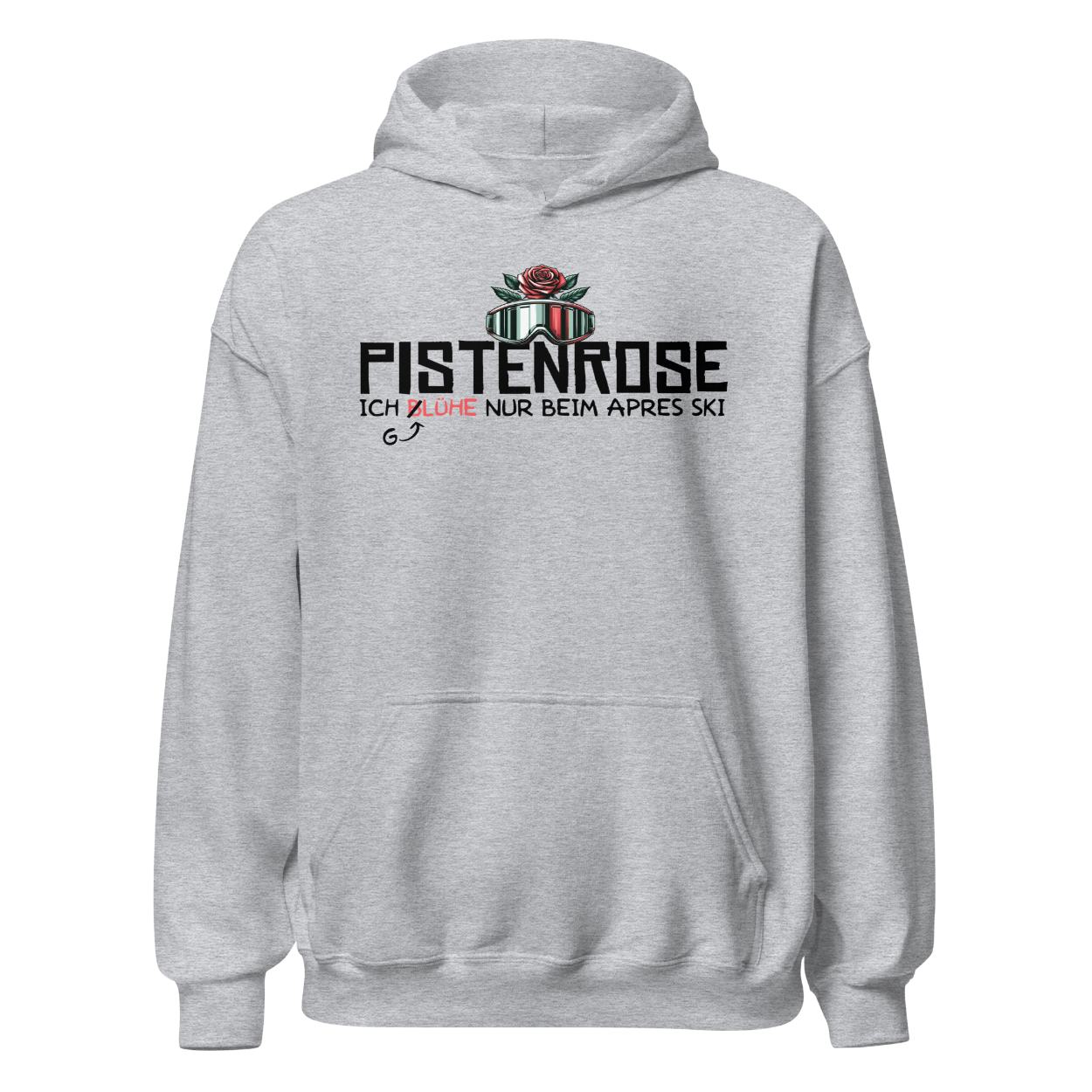 Pistenrose Hoodie Unisex