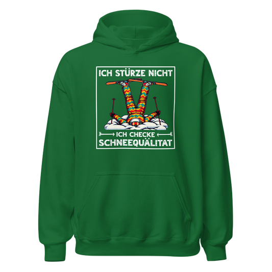Schneequalität Hoodie Unisex