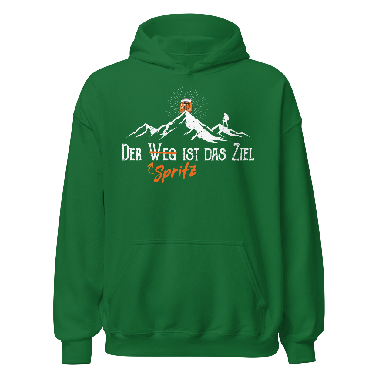 Spritz ist das Ziel Hoodie Unisex