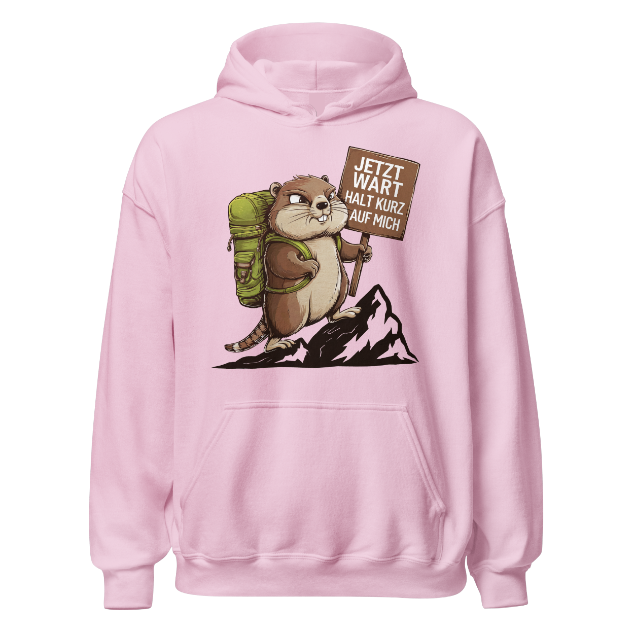 Warte kurz Hoodie Unisex