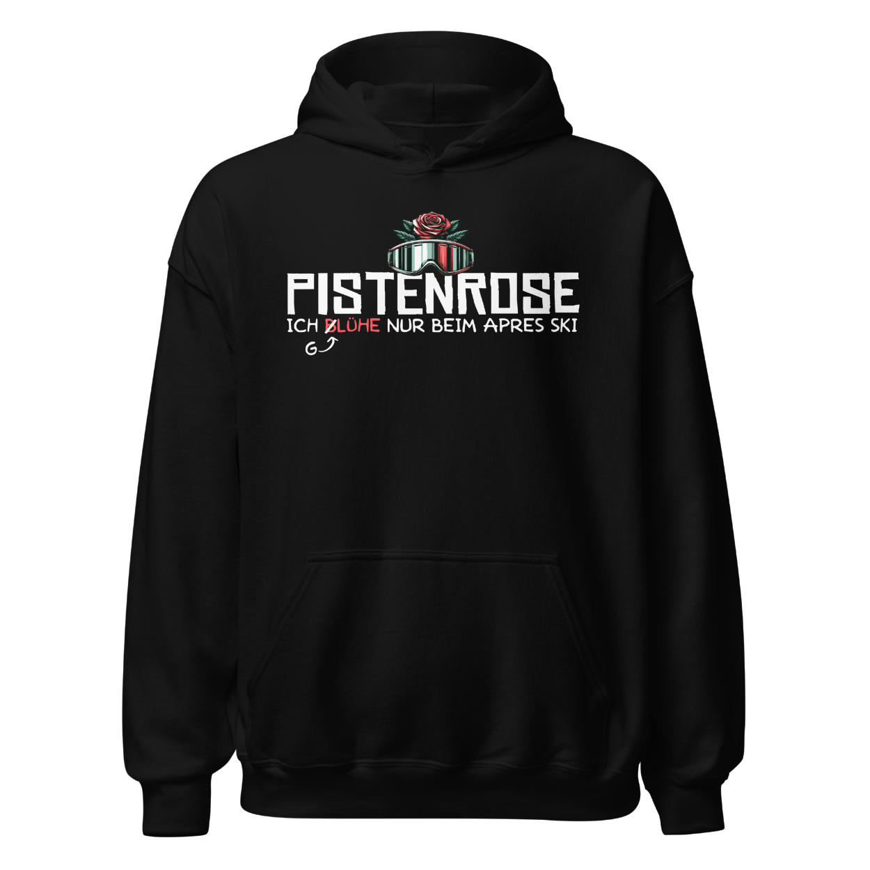 Pistenrose Hoodie Unisex
