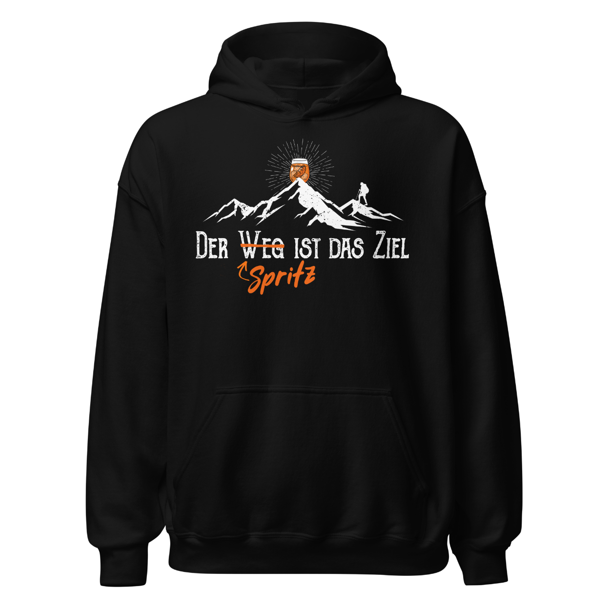 Spritz ist das Ziel Hoodie Unisex