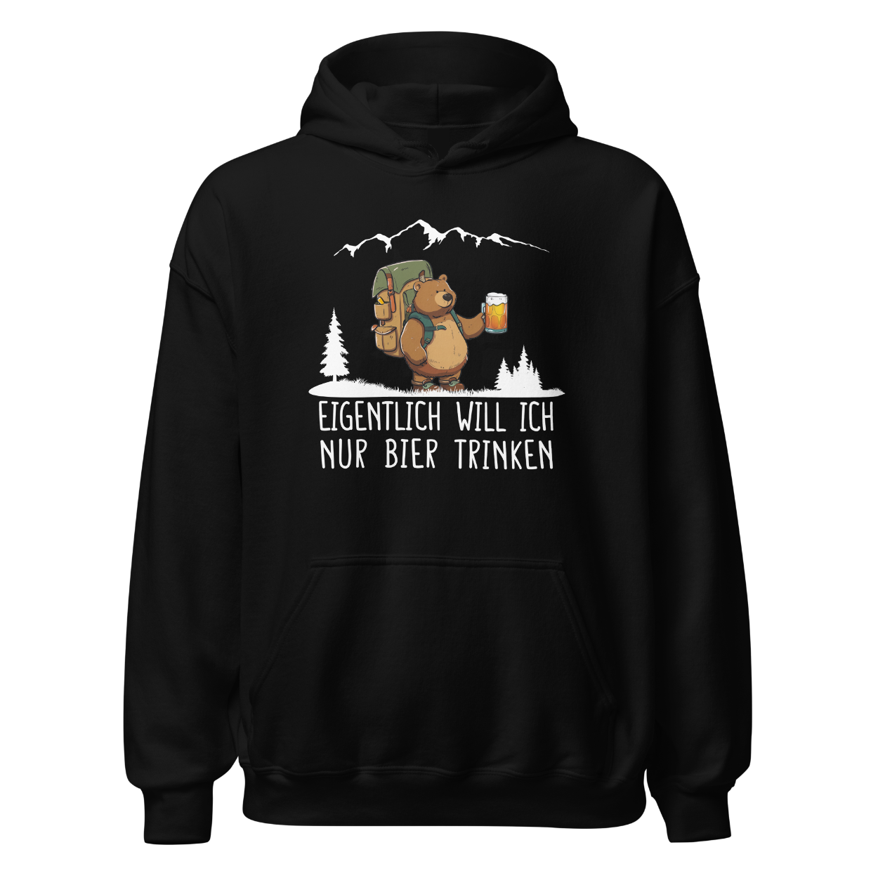 Bierbär Hoodie Unisex