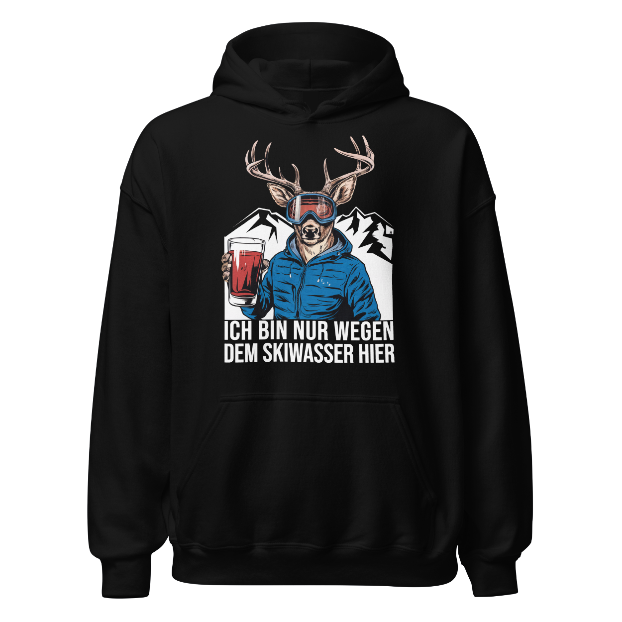 Skiwasser Fanatiker Hoodie Unisex