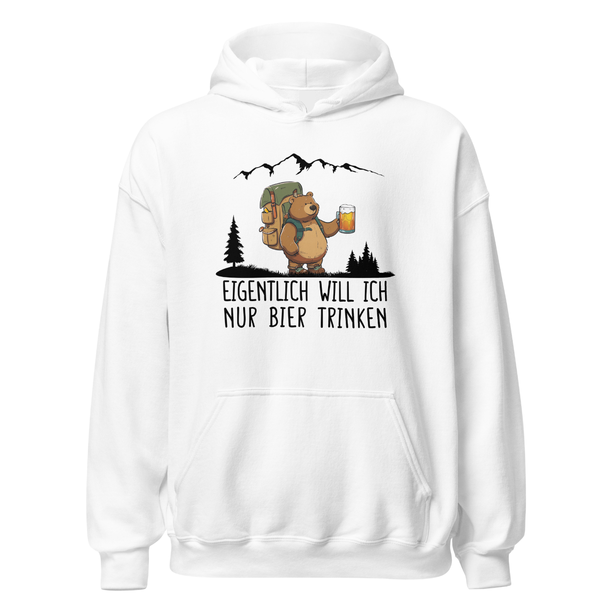 Bierbär Hoodie Unisex