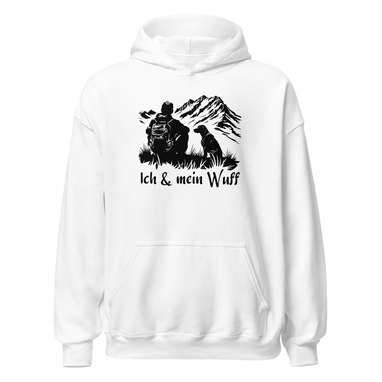 Ich & mein Wuff Hoodie Unisex