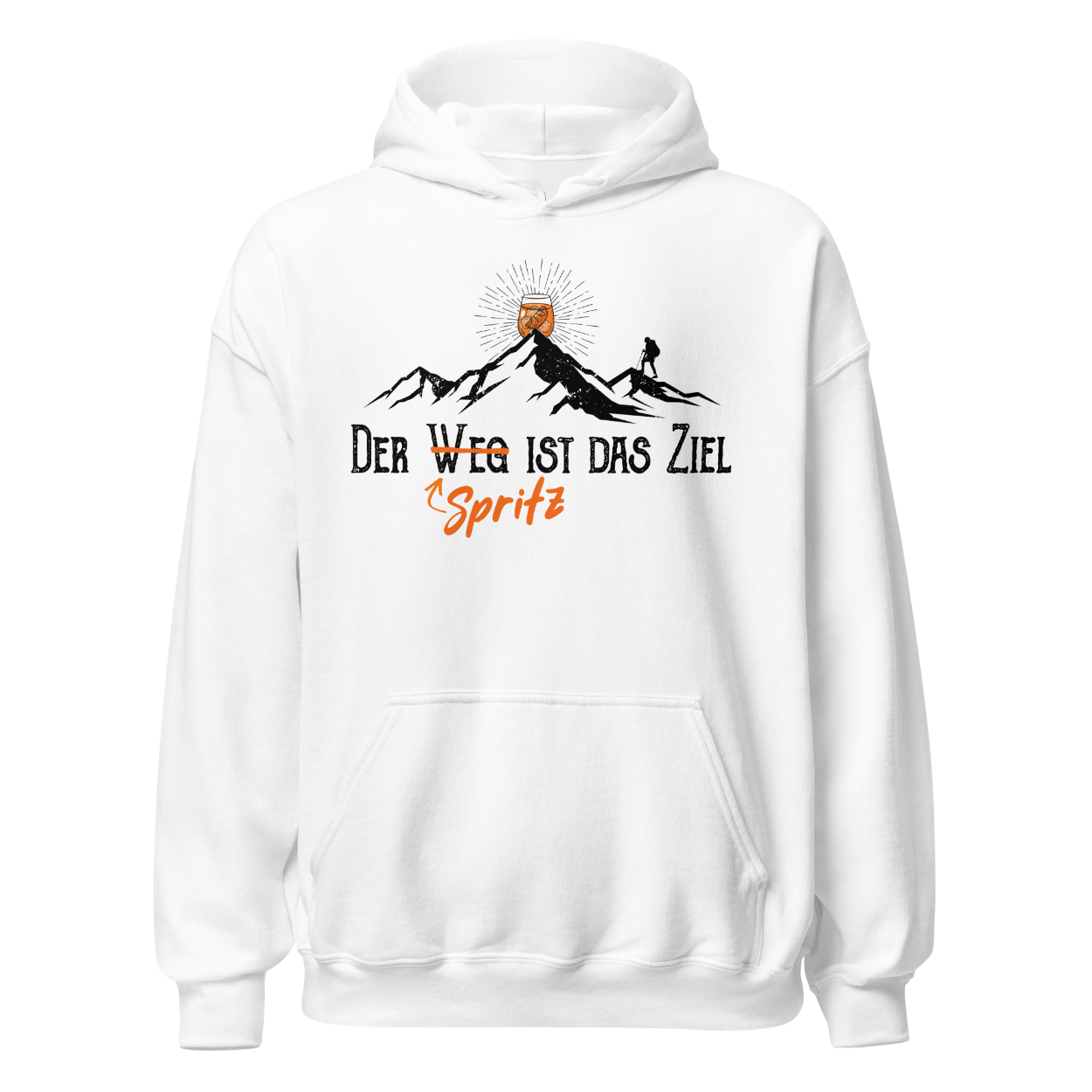 Spritz ist das Ziel Hoodie Unisex