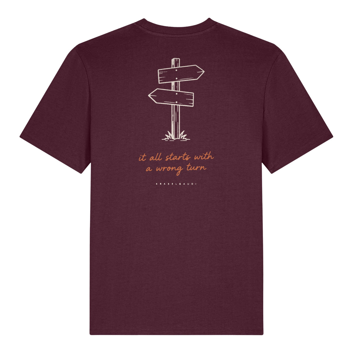 Burgunder – Unisex T-Shirt