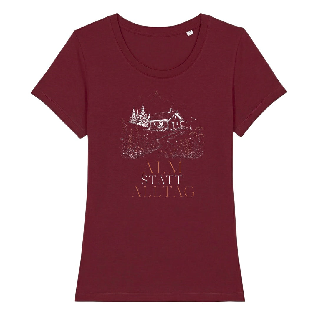 Burgunder – Frauenshirt