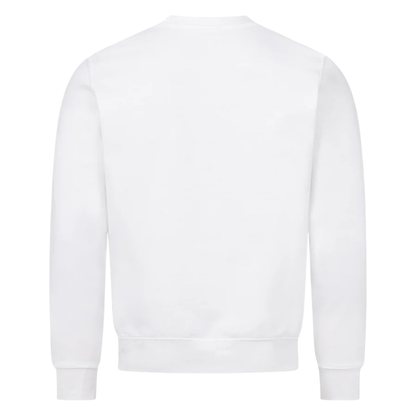 Kuhgst Du Sweatshirt Weiß Back