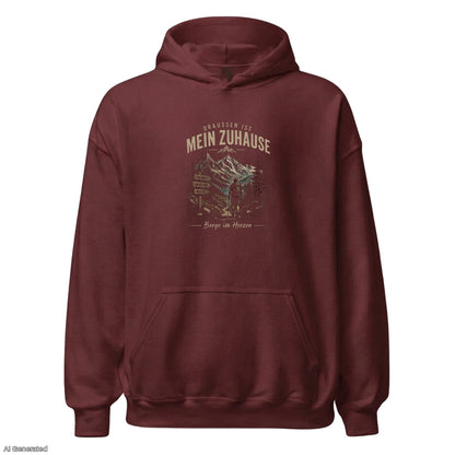 Burgunder – Unisex Hoodie