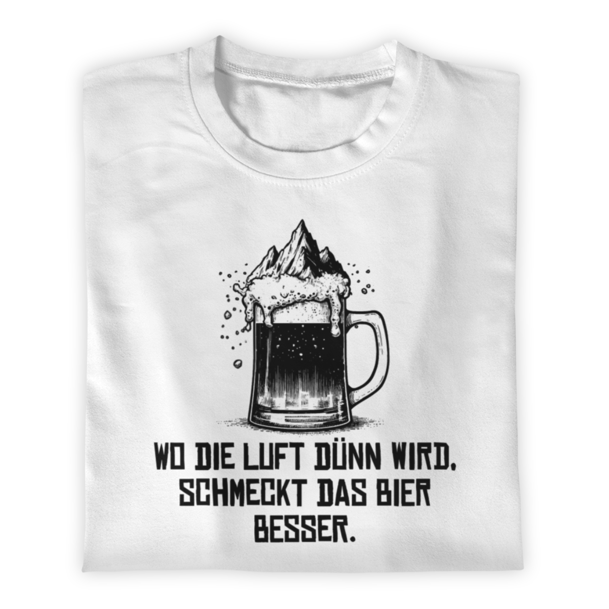 Dünne Luft Bio T-Shirt Unisex