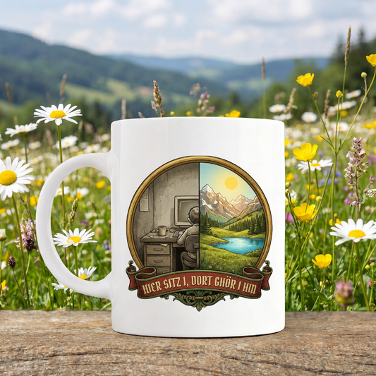Hier Sitz I, Dort Gehör I Hin Tasse