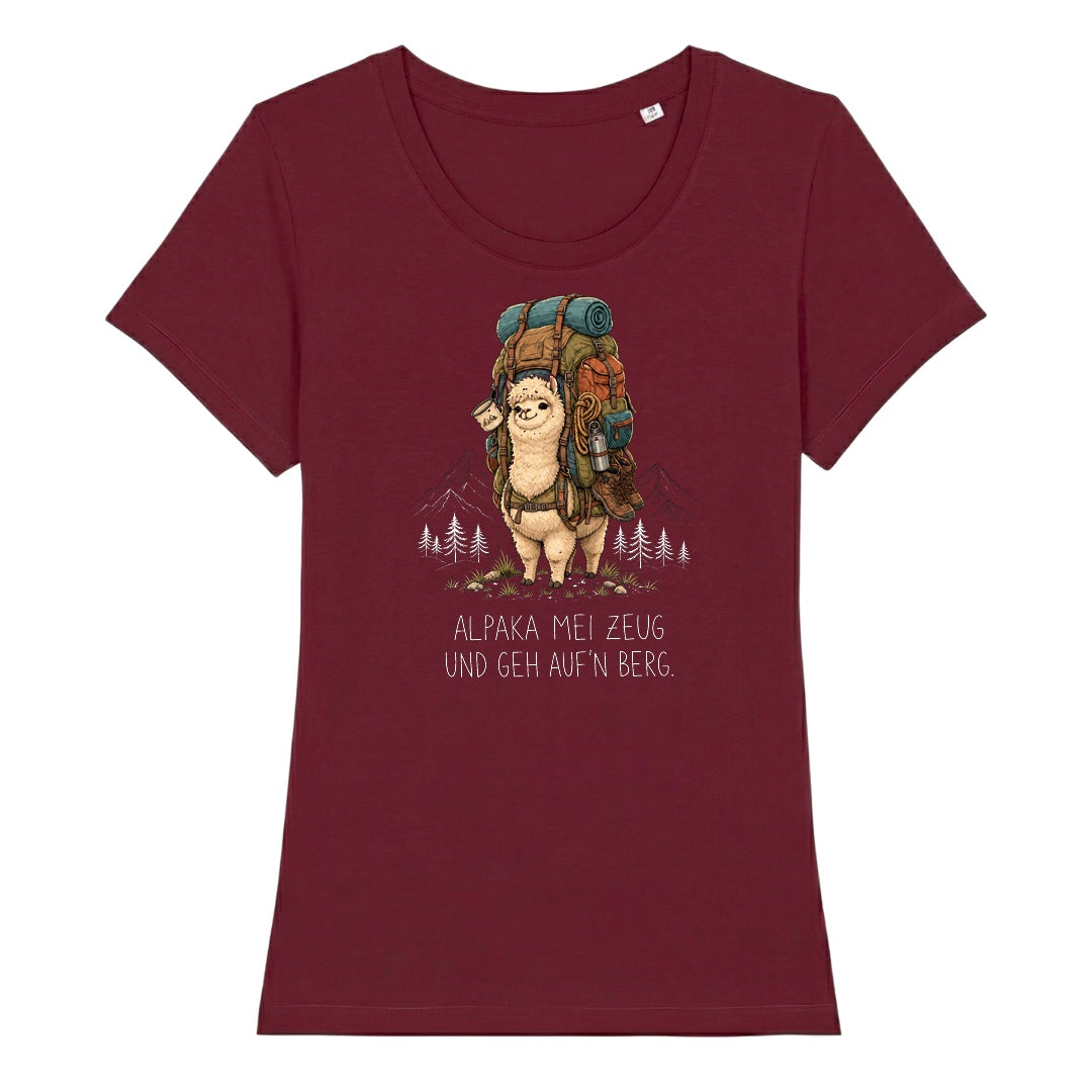 Burgunder – Frauenshirt