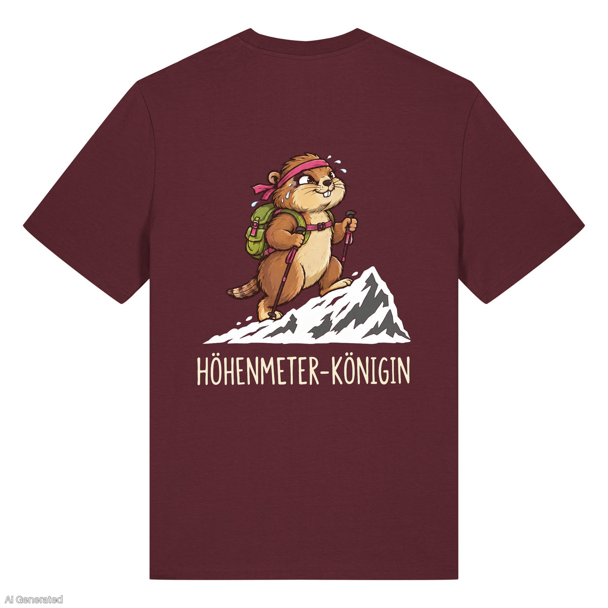 Burgunder – Unisex T-Shirt