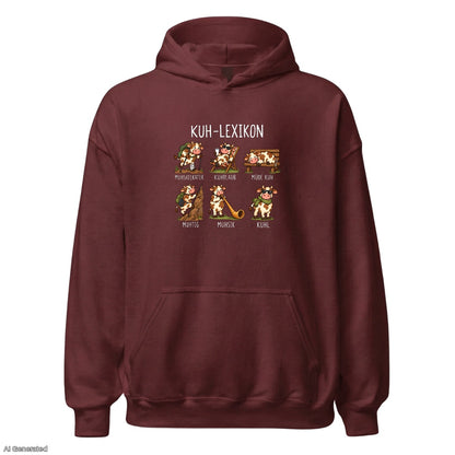 Burgunder – Unisex Hoodie