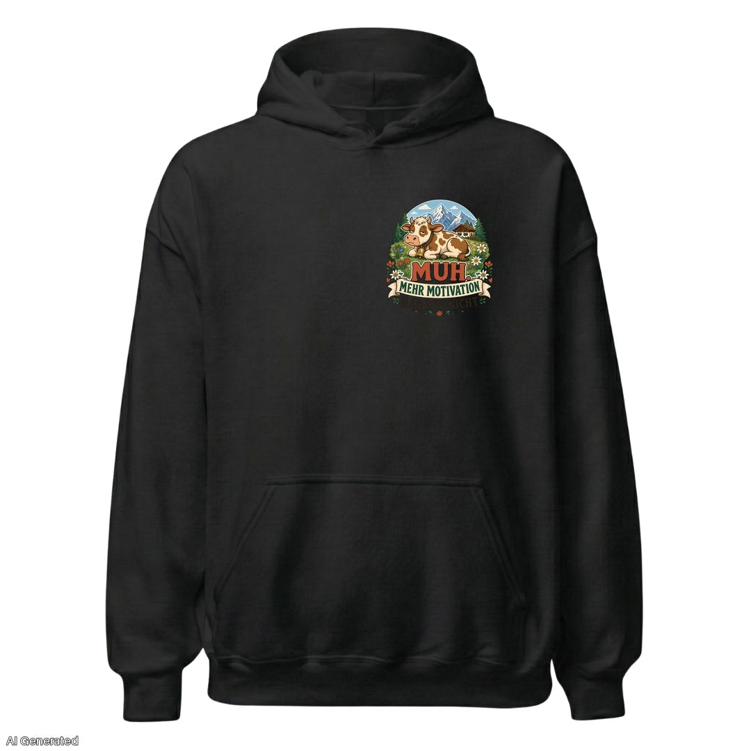 Schwarz – Unisex Hoodie