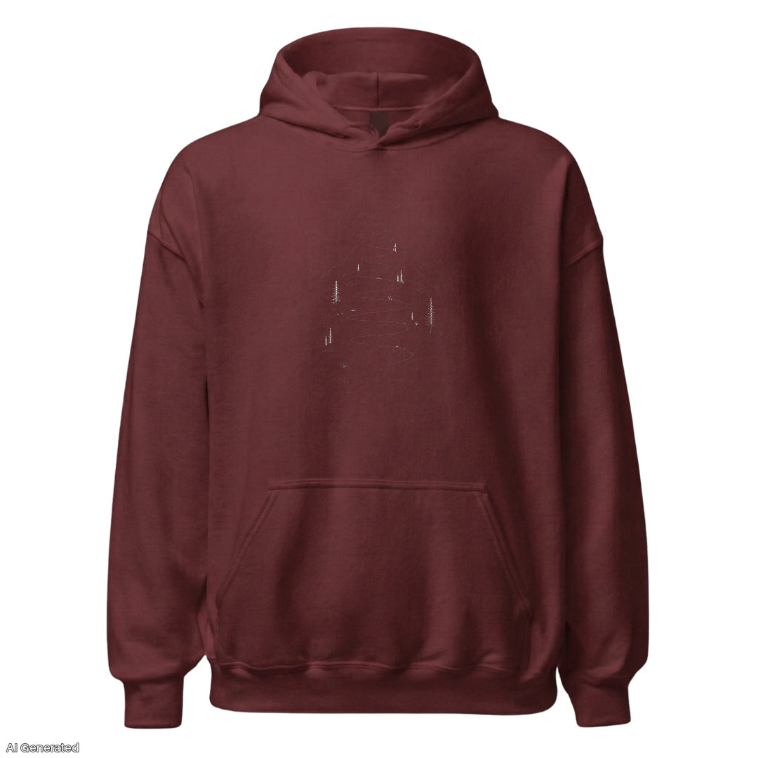 Burgunder – Unisex Hoodie