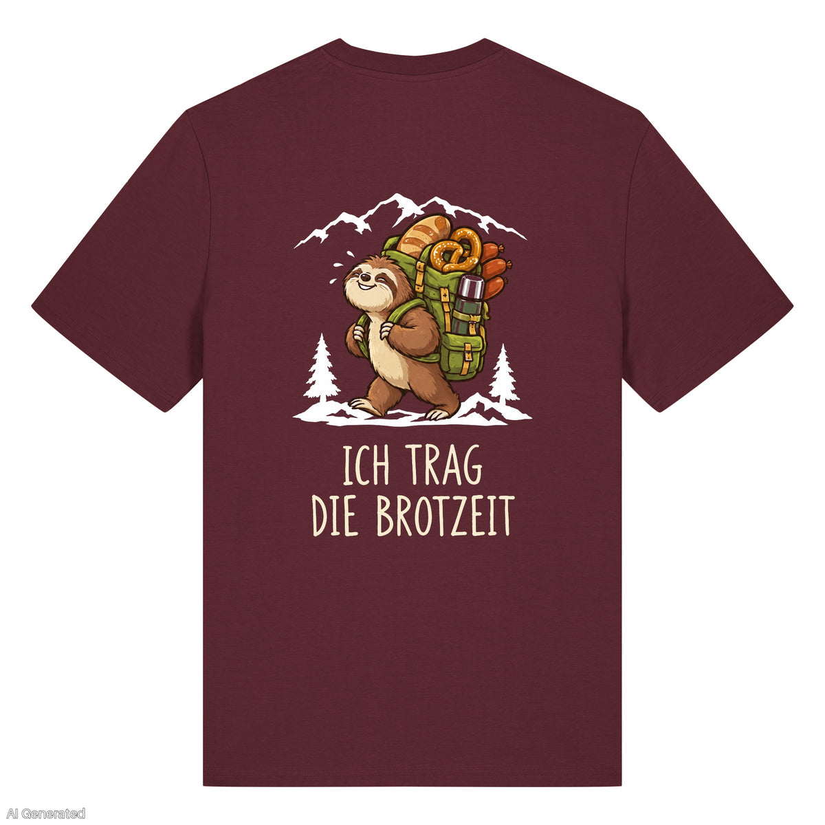 Burgunder – Unisex T-Shirt