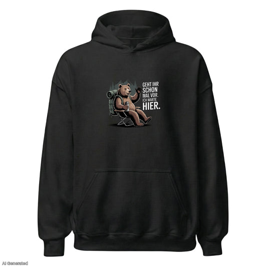 Schwarz – Unisex Hoodie