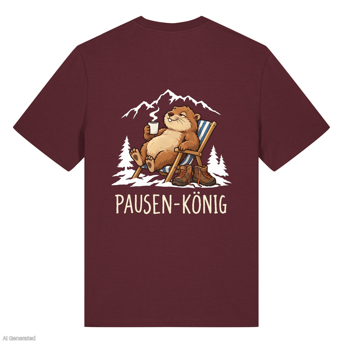 Burgunder – Unisex T-Shirt