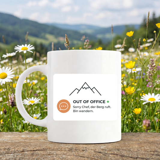 Out Of Office Tasse