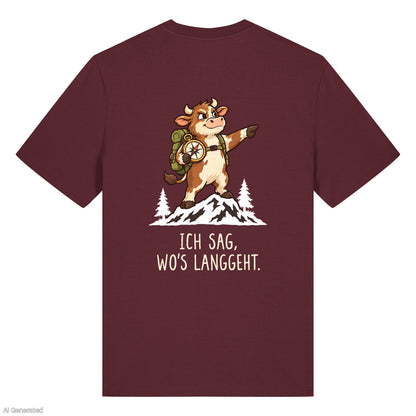 Burgunder – Unisex T-Shirt