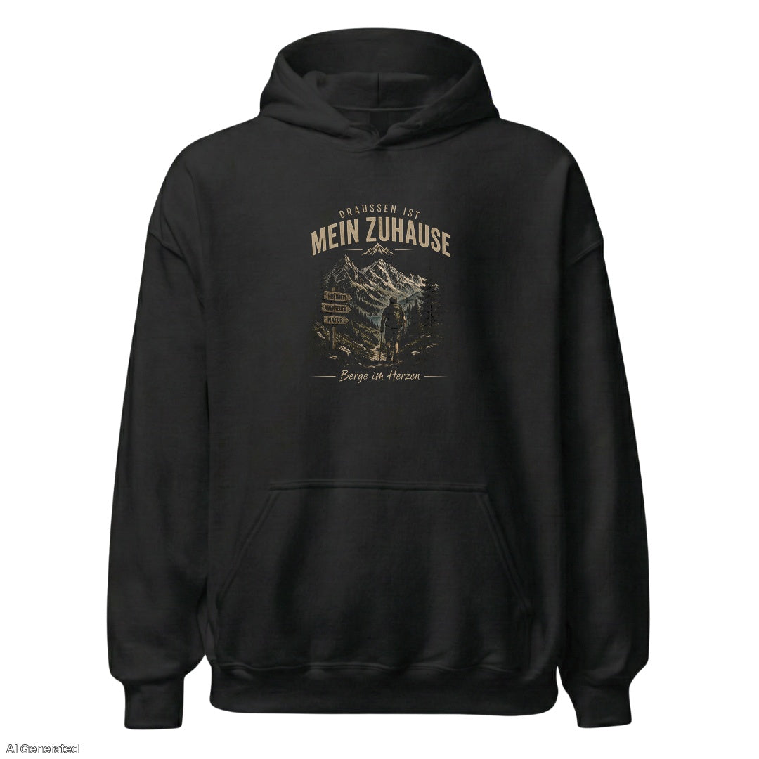 Schwarz – Unisex Hoodie