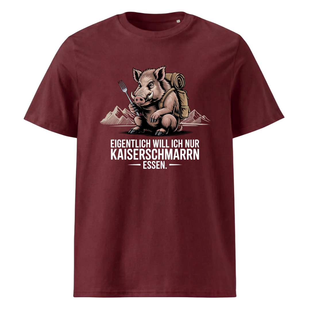 Kaiserschmarrn Wildschwein T-Shirt Unisex
