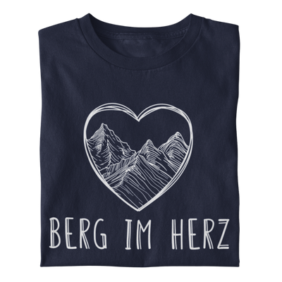 Berg im Herz Bio Frauen Shirt
