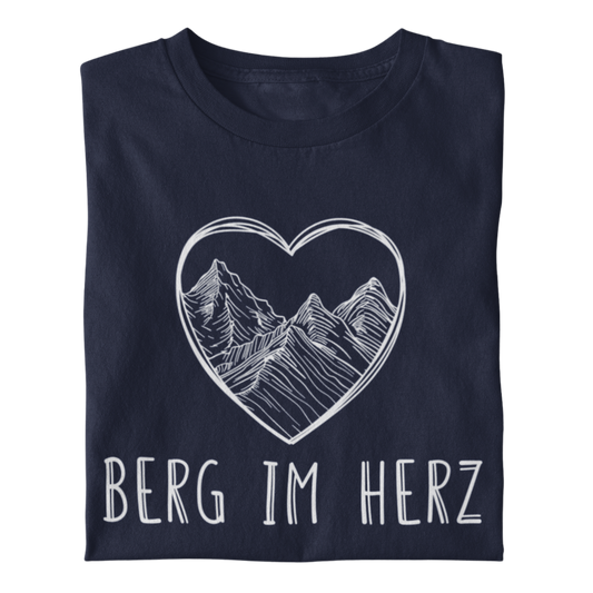 Berg Im Herz Bio T-Shirt Frauen