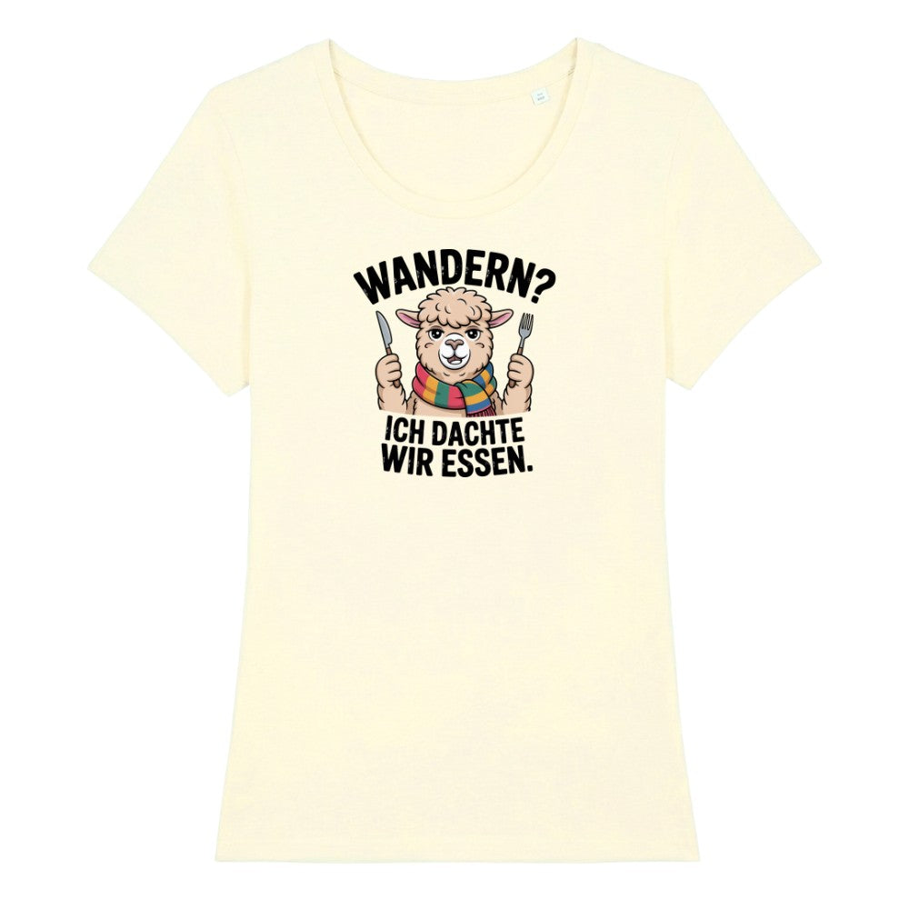 Ich dachte wir essen Frauenshirt