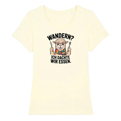 Ich dachte wir essen Frauenshirt