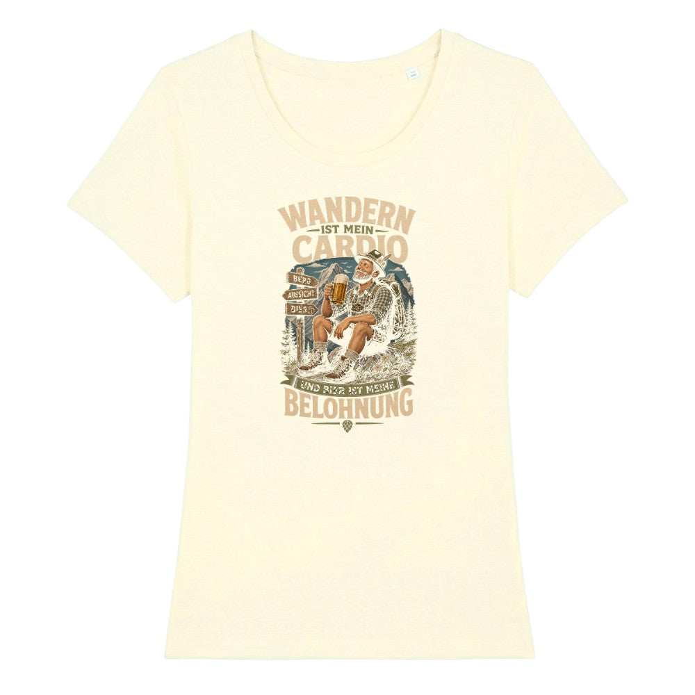 Wandern ist mein Cardio Frauenshirt