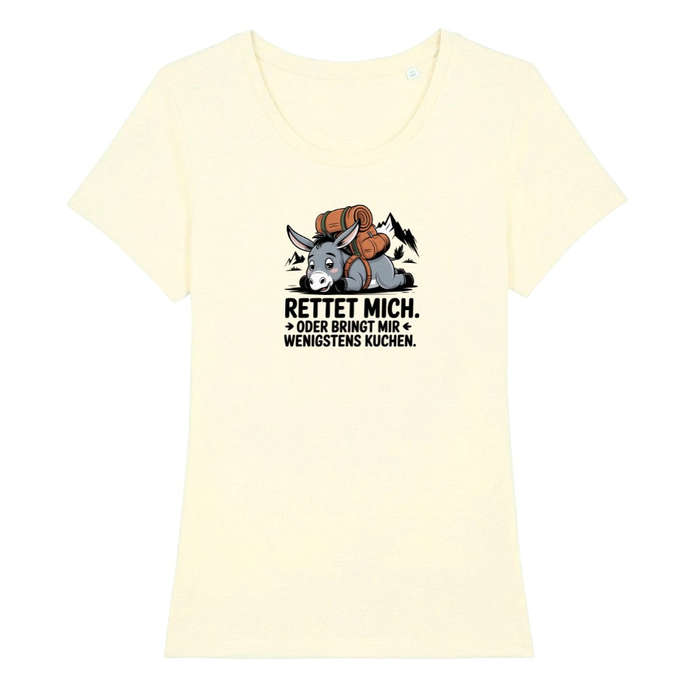 Rettet mich Esel Frauenshirt