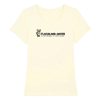 Flachland Hater Frauenshirt