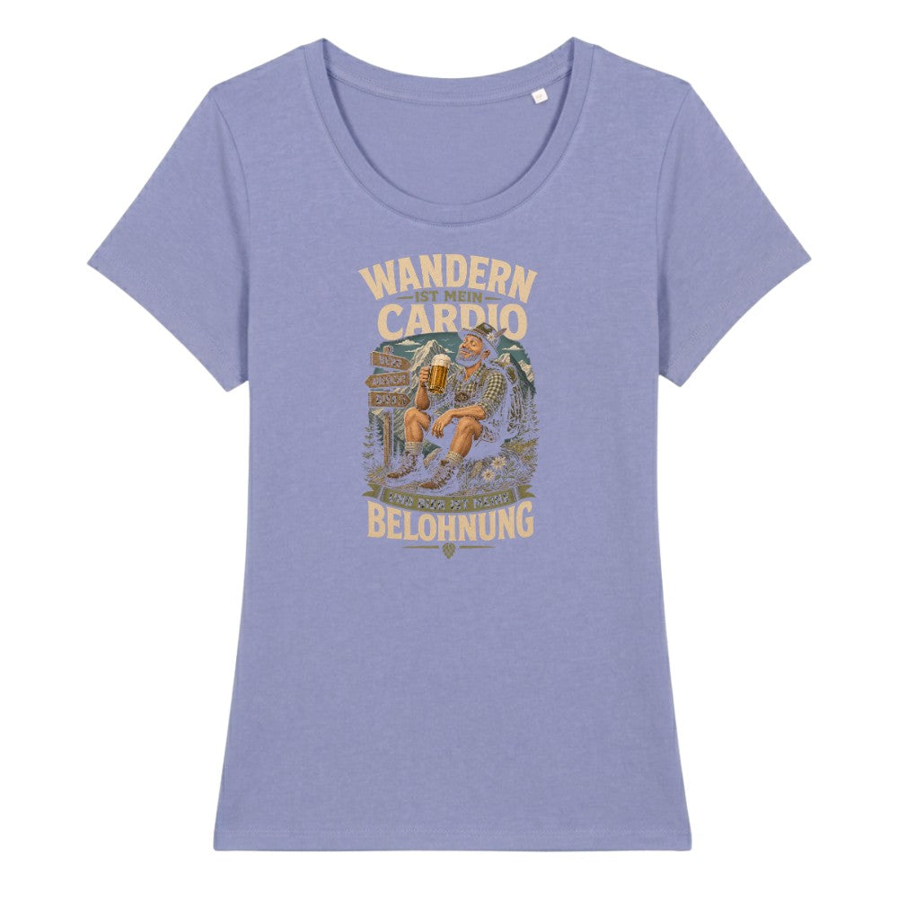 Wandern ist mein Cardio Frauenshirt